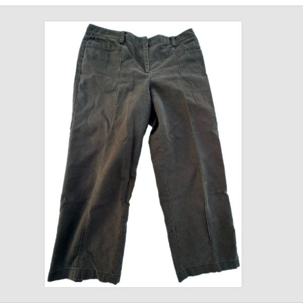 Ann Taylor Brown Signature Fit Just Below Waist Pants Size 6